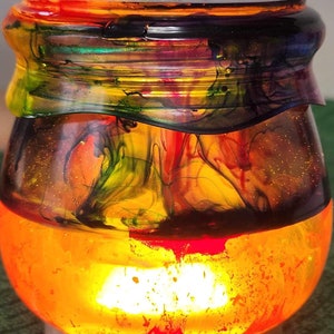 Rainbow Stash Jar