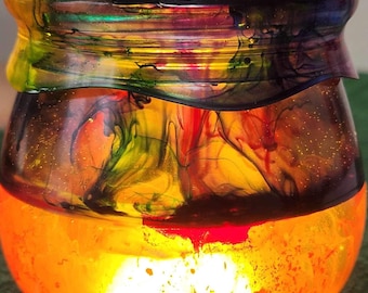 Rainbow Stash Jar