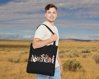Western Tote Bag, Yeehaw Tote Bag, Coastal Cowgirl,