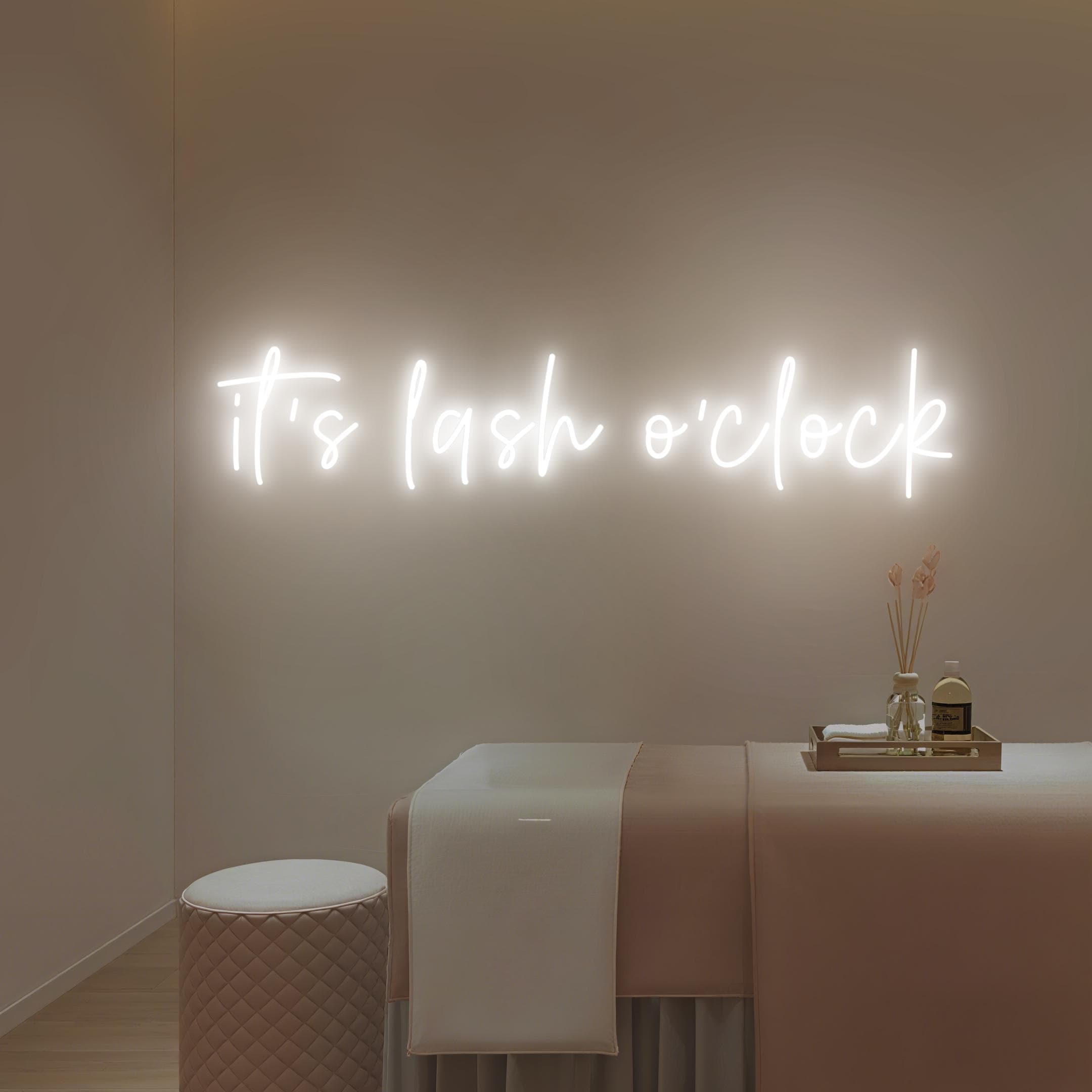 Insegna al neon per sopracciglia, decorazione personalizzata