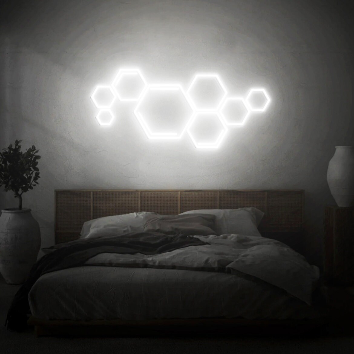 Insegna al neon a forma di ape: regalo per apicoltori, decorazione da parete - Italia
