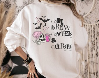 Halloween sweatshirt | Halloween shirt | skeleton crewneck | fall sweatshirt