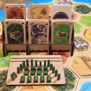 Porta piezas de juego Catan: ¡organiza tu noche de juegos!