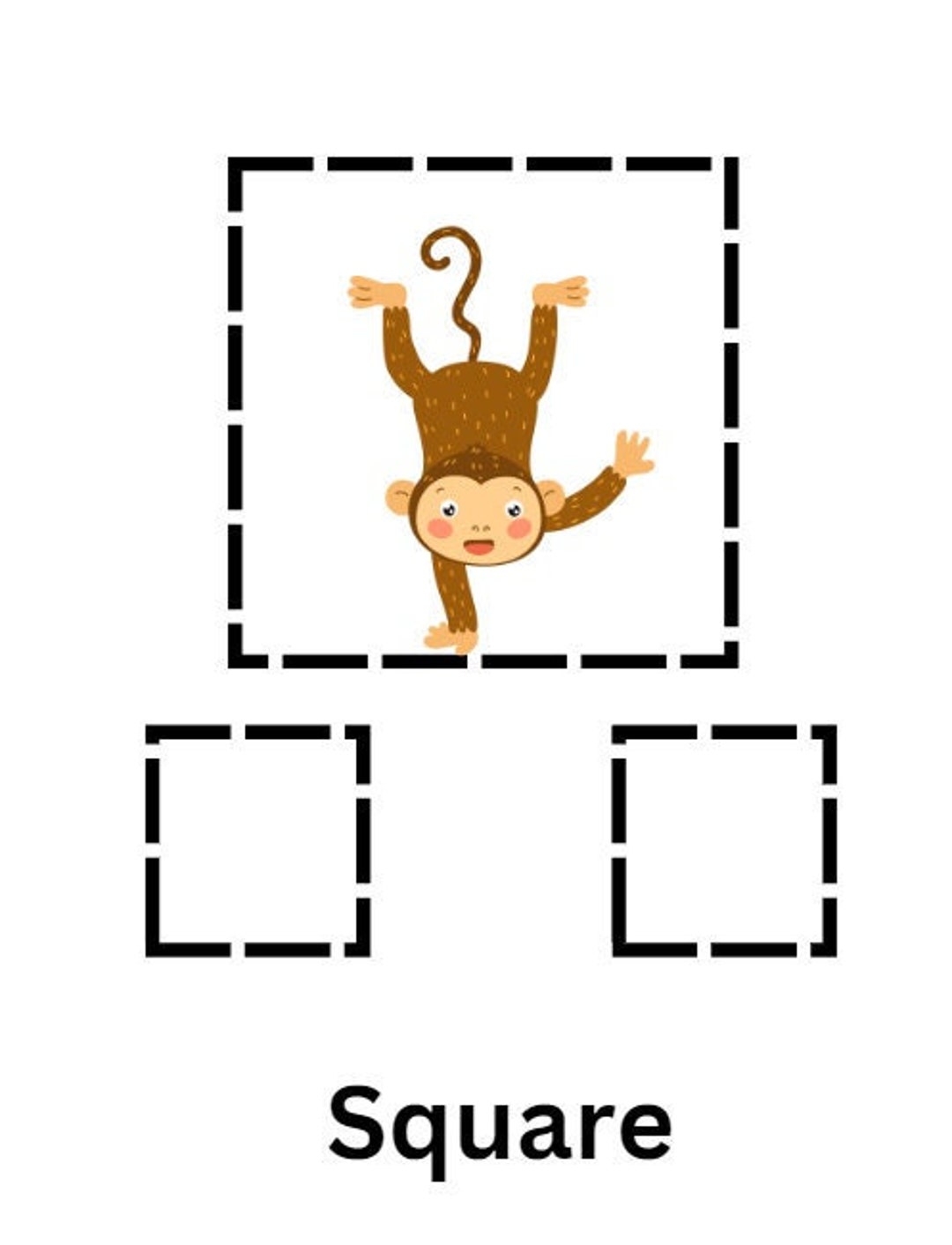 Tracing Shapes Preschool Through Elementary - Etsy