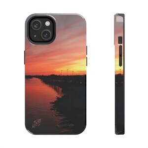 Nature Sunset Tough Phone Cases, Tropical Sunset Phone Cases, Beautiful Nature Phone Case, Autumn Sunset Phone Cover, Sunset Phone Case