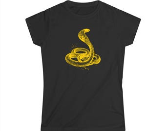 Indian Cobra Graphic Tee | Snake Illustration Tee