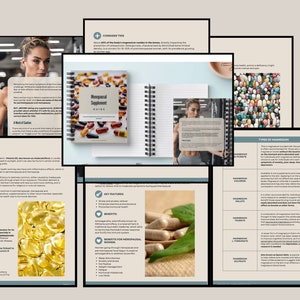 The menopausal supplement Guide 13 pages for clients and coaches.