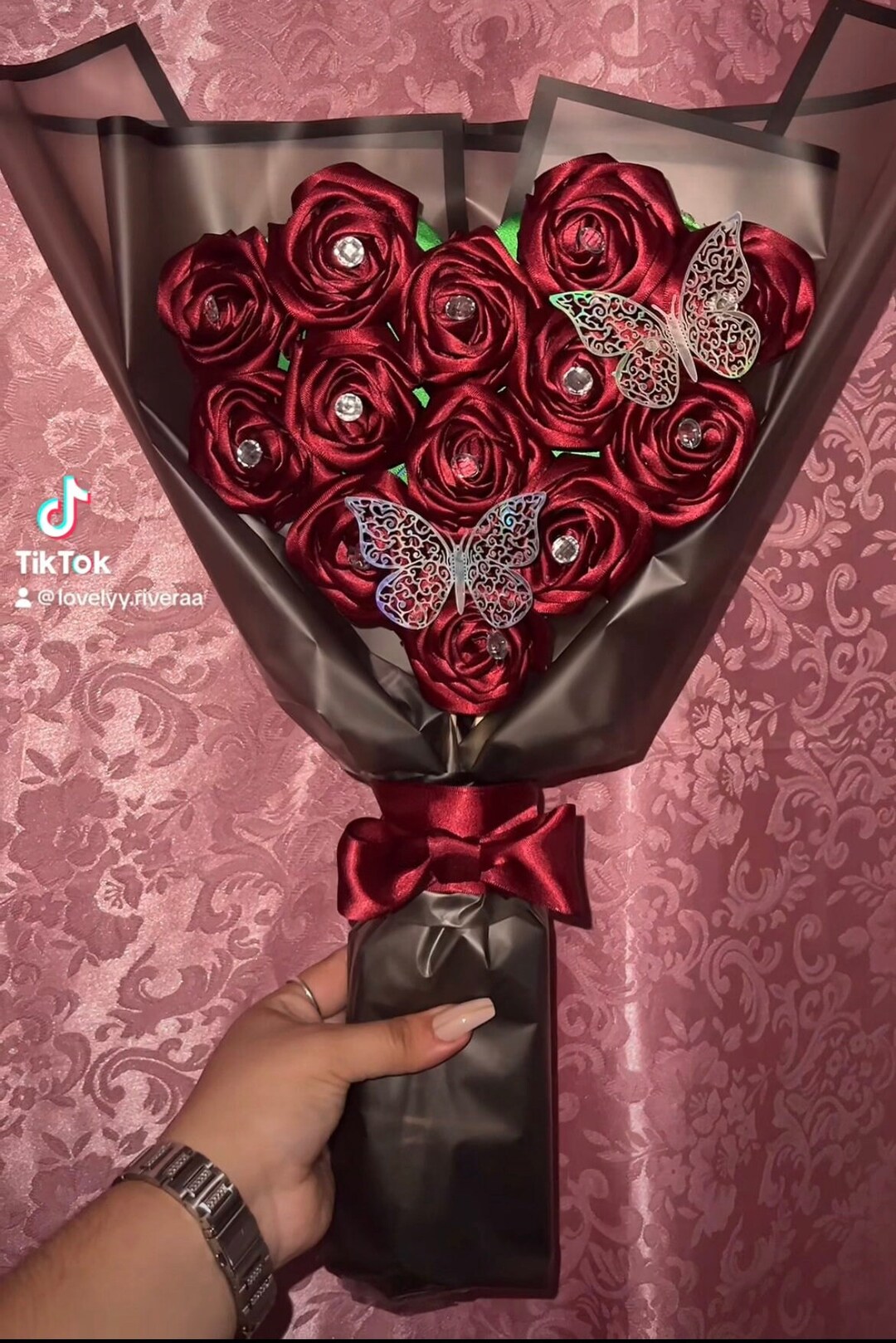 Heart Shape Forever Roses Etsy