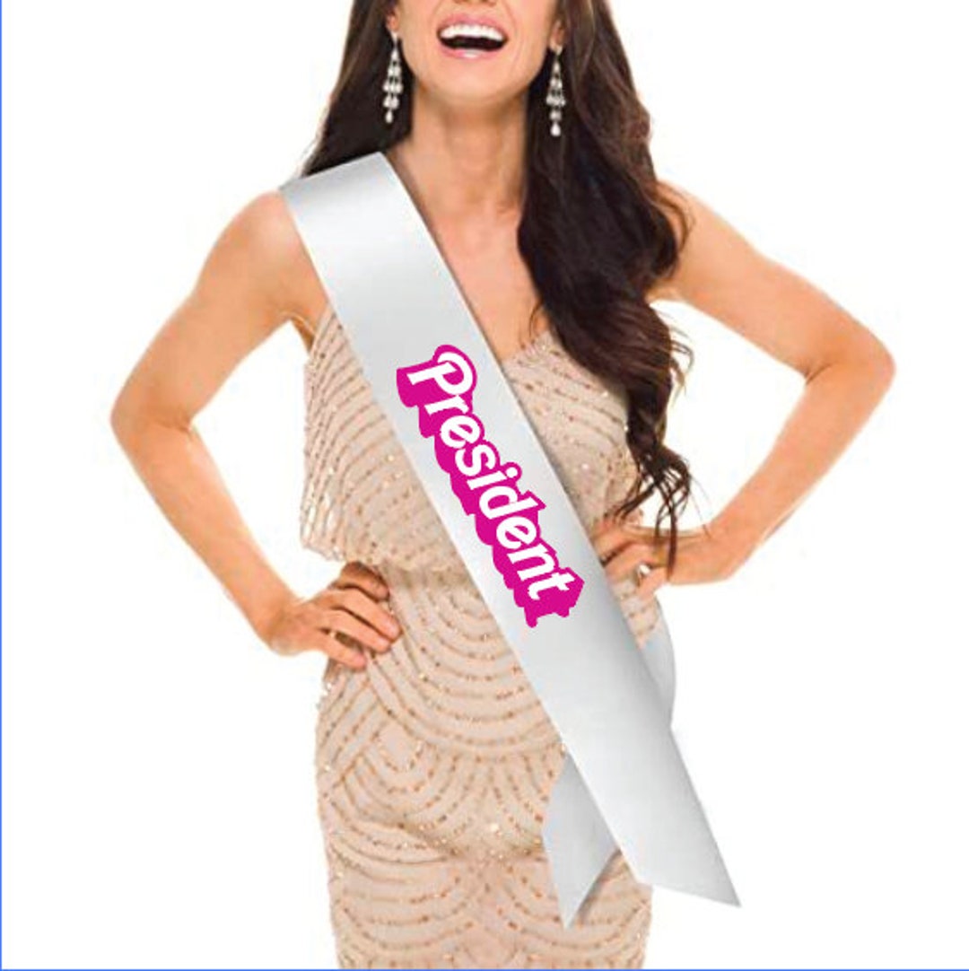 Barbie President Logo Image Sash FOR DOWNLOAD - Etsy Denmark