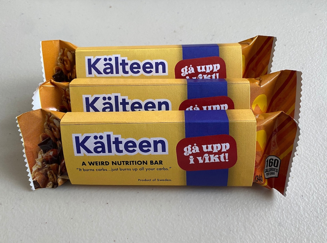 Mean Girls Theme Kalteen Bars Granola Wrapper PRINTABLE Digital Product