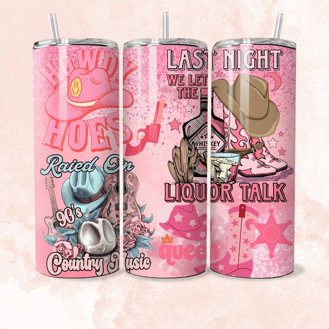 Cowgirl Tumbler Wrap, Rustic Country Girl Western Tumbler Wrap, Yeehaw ...