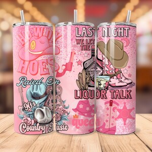 Cowgirl Tumbler Wrap, Rustic Country Girl Western Tumbler Wrap, Yeehaw ...