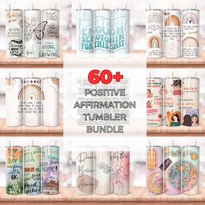 Stay Positive with our 60+ Design Tumbler Wrap Bundle, Mom Quotes, Teacher Quotes, Inspirational Sublimation