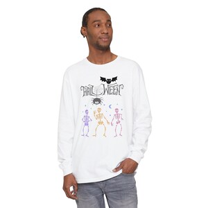 Halloween Shirt, Skeleton Tee, Dancing Skeletons, Scary Skeletons, Spider T, Bat, Trick or Treat, Hallows Eve