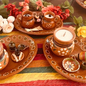 Handmade soy candle in reusable Mexican mug, mexican decor, reusable mug, unique candle, unique designs, mexican velas, mexicana, jarrito