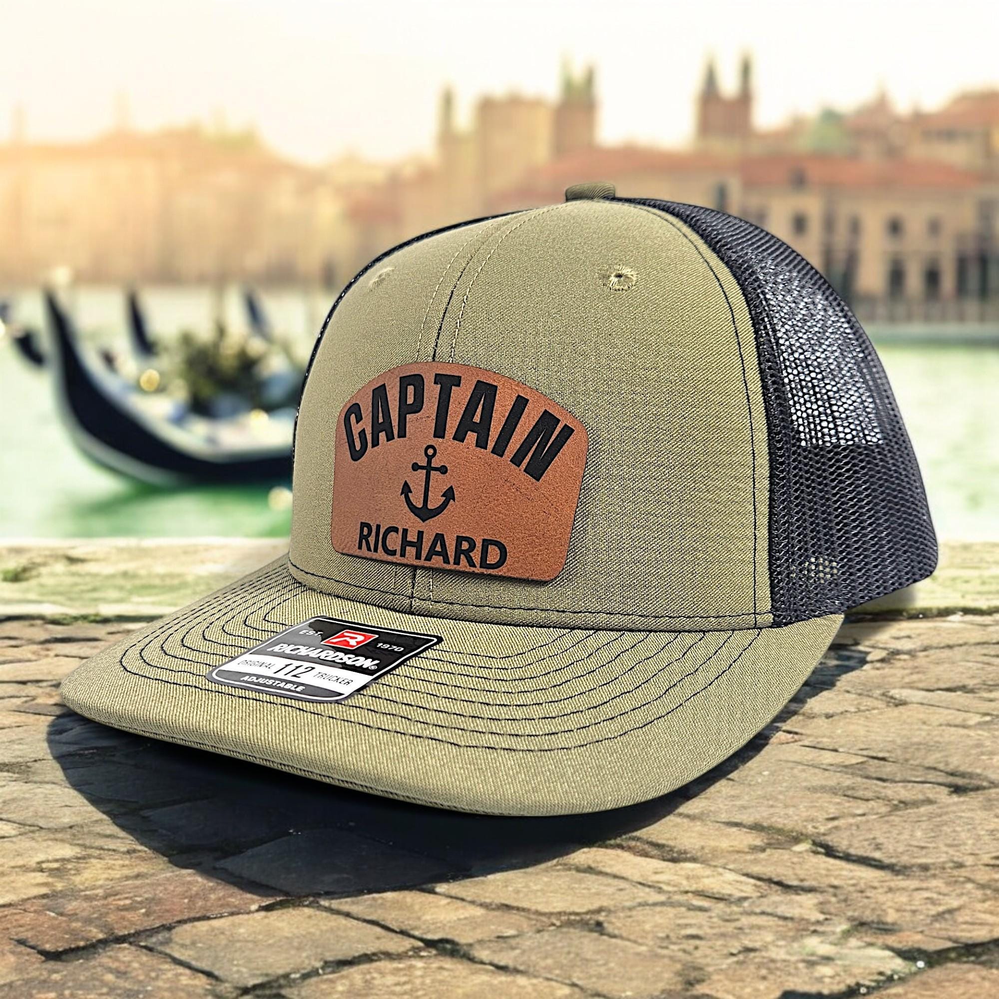 Anchor Embroidered Trucker Hat - Adjustable Snapback, Mesh Back, Unisex Baseball Cap - View #9