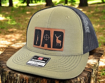 Deer Antler Leather Patch Hats For Hunters | N1 Outdoors