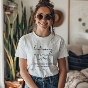 Hootenanny Appalachian Definition Unisex Jersey Short Sleeve Tee