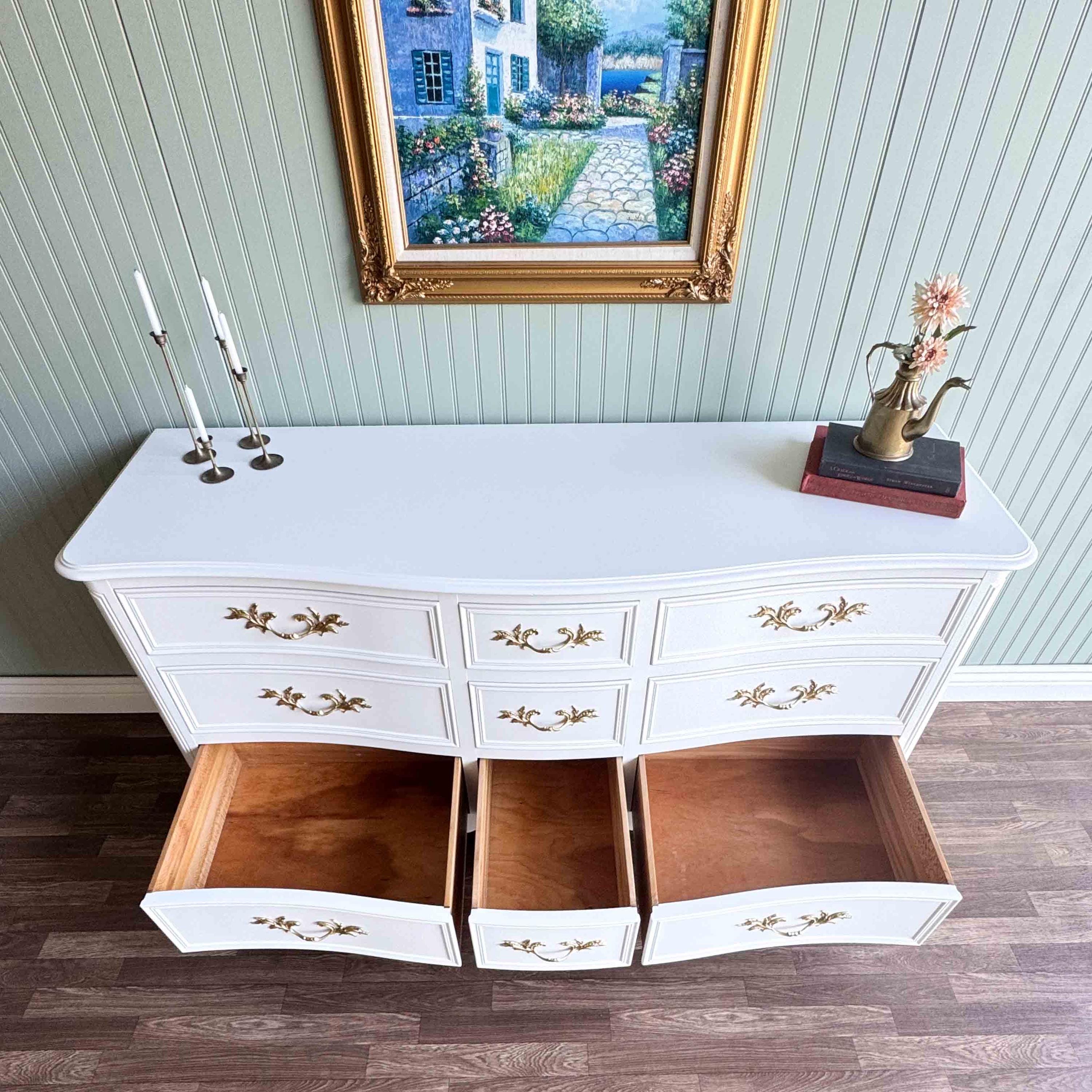 aita for wearing a gold dress to a wedding Julieta 6 Drawer Dresser, Cream – High Fashion Home
