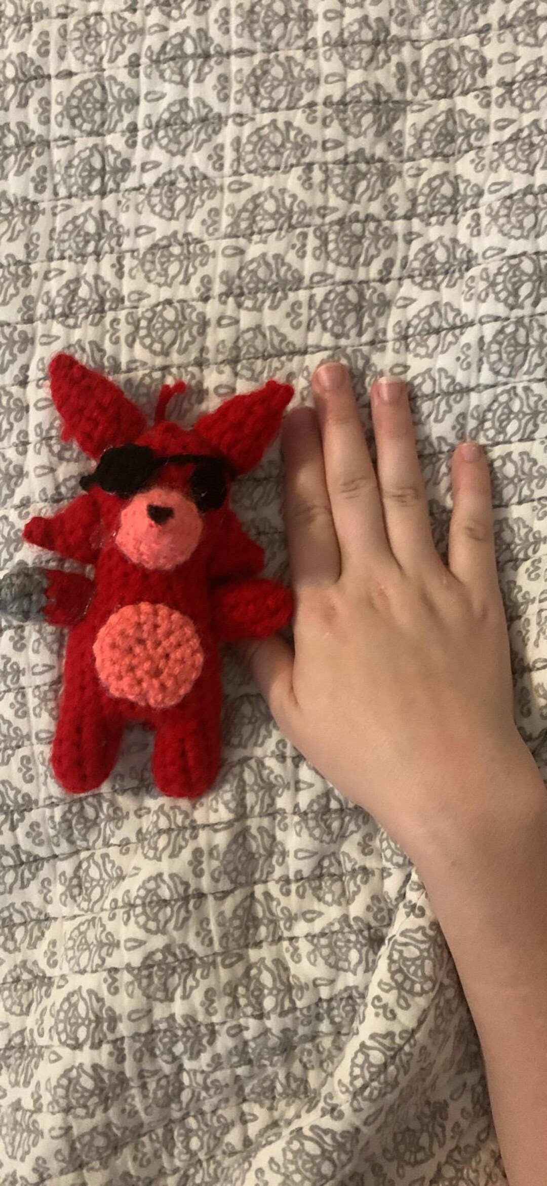Foxy Five Nights at Freddys Fnaf Crochet Plushie - Etsy
