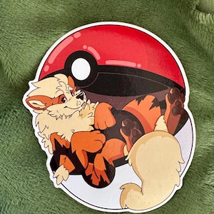 Arcanine Sticker