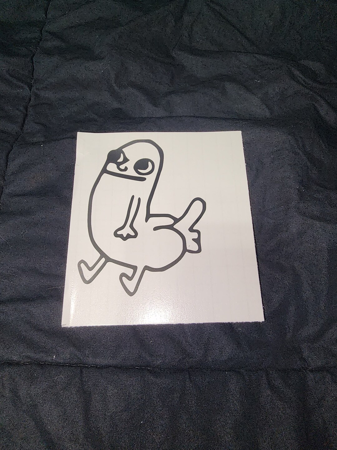 Dick Butt Vinyl Decal Sticker - Etsy