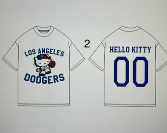 Hello Kitty Dodgers - Etsy