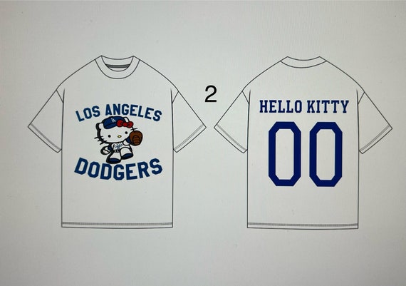 Hello Kitty Dodgers - Etsy