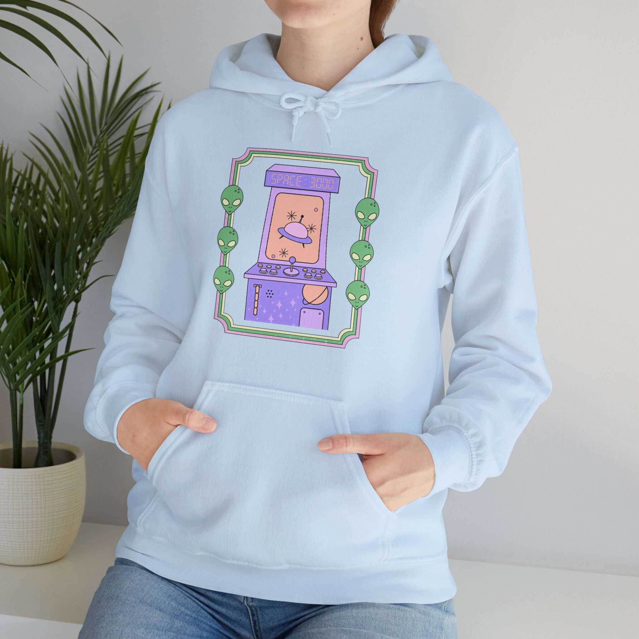 Retro UFO Unisex Heavy Blend™ Hooded Sweatshirt - Etsy
