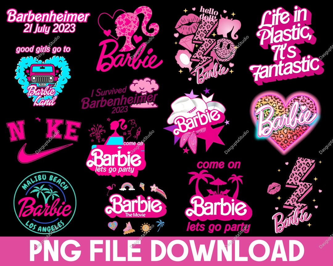 Barbie PNG Bundle Barbie Best Day Ever Png Barbie and Ken - Etsy