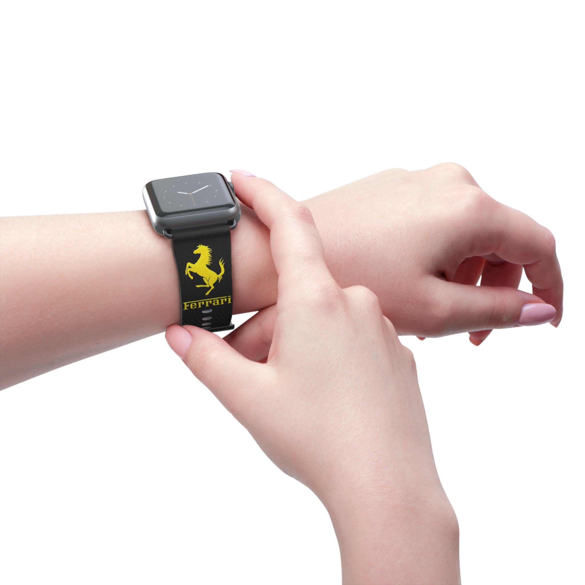 Apple watch ferrari band sale