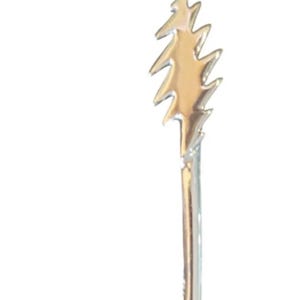 Grateful Dead Sterling Silver 13-Point Lightning Bolt Key Necklace