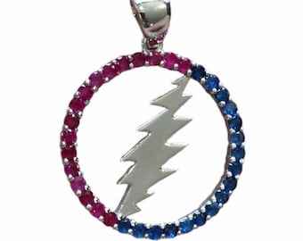 Grateful Dead Steal Your Face Silver Coin - Etsy
