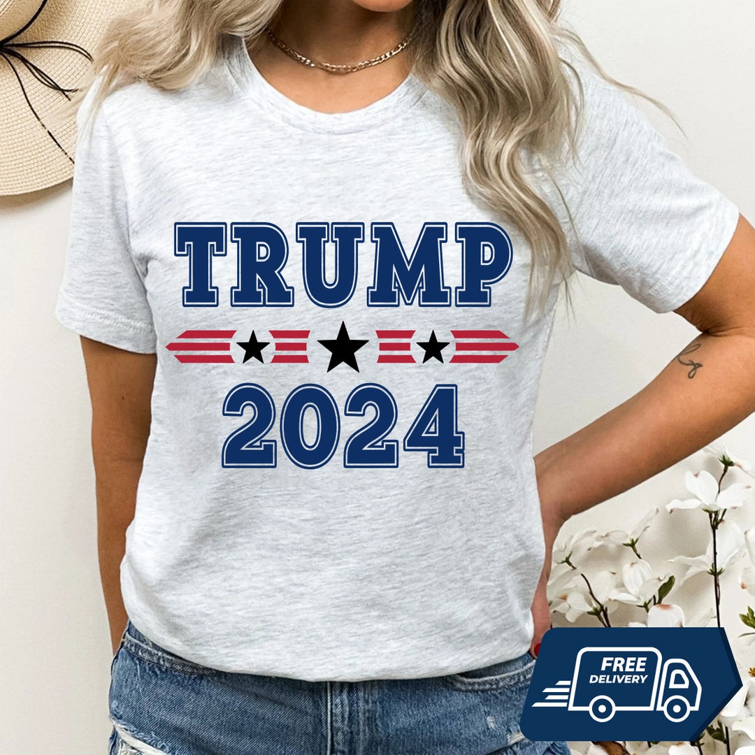 Trump 2024 Shirt, Donald Trump Tee, American Shirt, 2024 Donald Tshirt ...