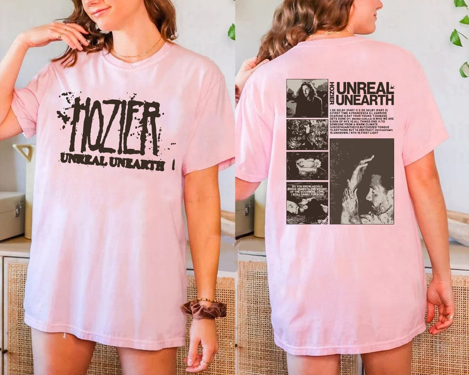 Hozier Unreal Unearth Tracklist Shirt, Hozier Music