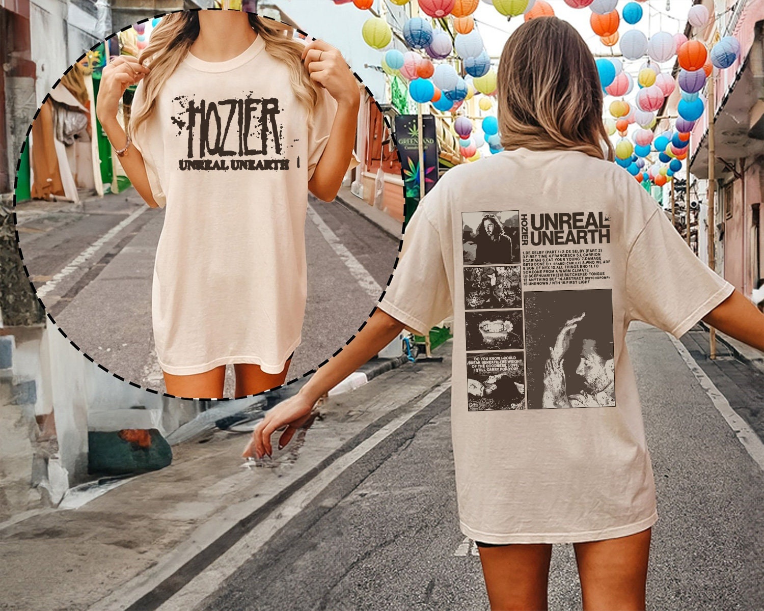 Hozier Unreal Unearth Tracklist Shirt, Hozier Music