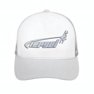 Israel Y2K Trucker Cap - Chrom Y2K Ästhetische Cap - Israel, Zionist, Jüdisch, Pro-Israel, Streetwear