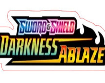 Darkness Ablaze Binder Sticker