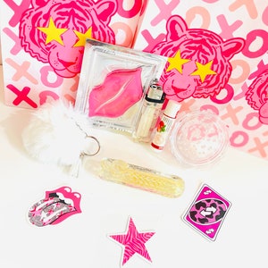 Cyberpunk Baddie Pink Smoke Set Goth Princess Smoking Set 