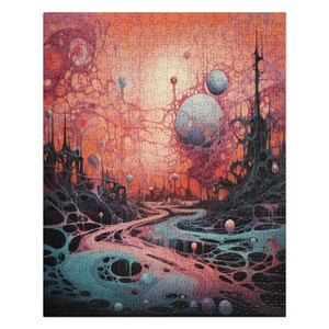 Abstract Jigsaw Puzzle