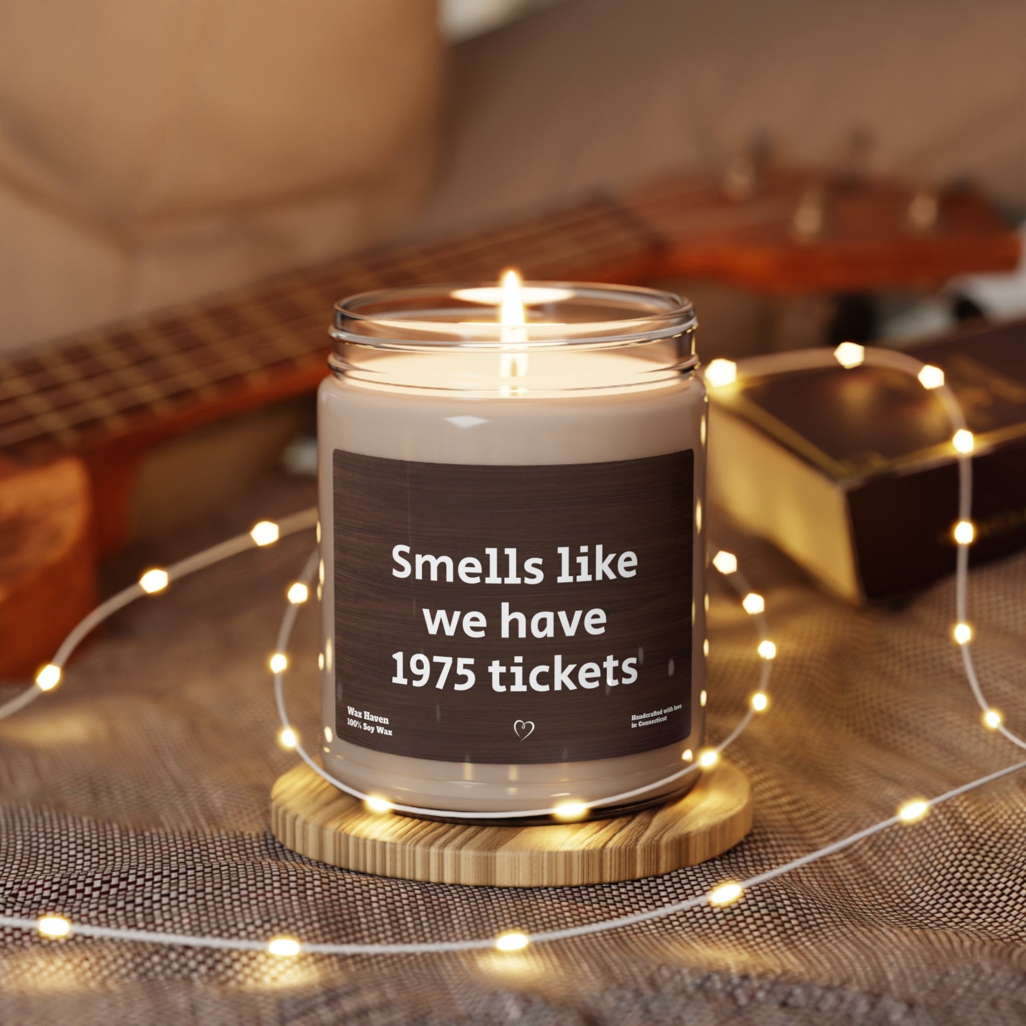 Smells Like We Have 1975 Tickets Funny Candle Gift for Her