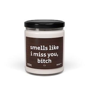 I Miss You Candle Long Distance Gift For Boyfriend Funny Candle Long Distance Couple Gift Birthday Gift for Her Valentines Day Friendship