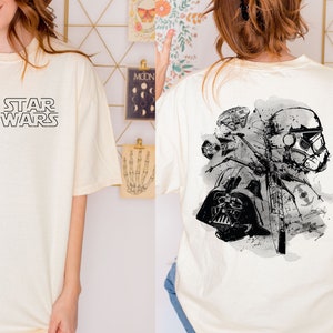 Disney Star Wars T-Shirt, Darth Vader Shirt, Galaxy&#39;s Edge Shirt, Disneyland Family Vacation Tee, Star Wars Stormtrooper Shirt