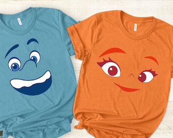 Elemental Movie Shirt: Ember and Wade Matching Couple Tee