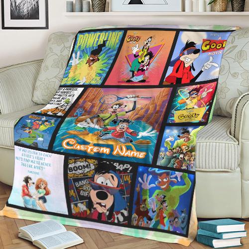 Goofy Movie Fleece Blanket: Custom Name Throw Blanket - Etsy