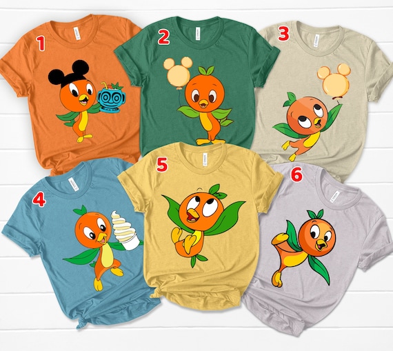 Orange Bird Sunshine T-Shirt, Disney Orange Bird Shirt, Beach Shirt Summer Vacation Shirt, Flower and Garden Festival Shirt, Disneyland Trip