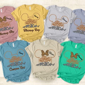 Custom Disney Animal Kingdom Shirts, Safari Family Matching Shirts, Disney Trip Shirts, Disney Birthday Shirt, Disneyworld Custom Name Shirt
