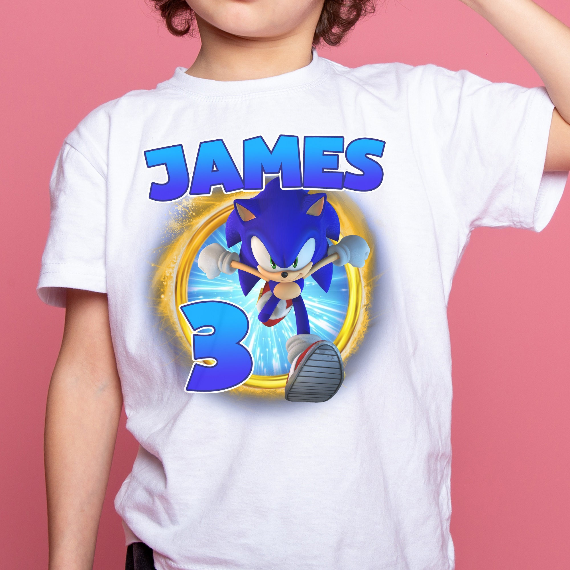 Camisetas de sonic para cumpleaños new arrivals
