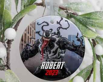 Personalisierte Venom Ornament: Individuelles Superhelden Geschenk