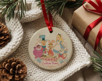 不思議の国のアリス クリスマス セラミック オーナメント、ディズニー